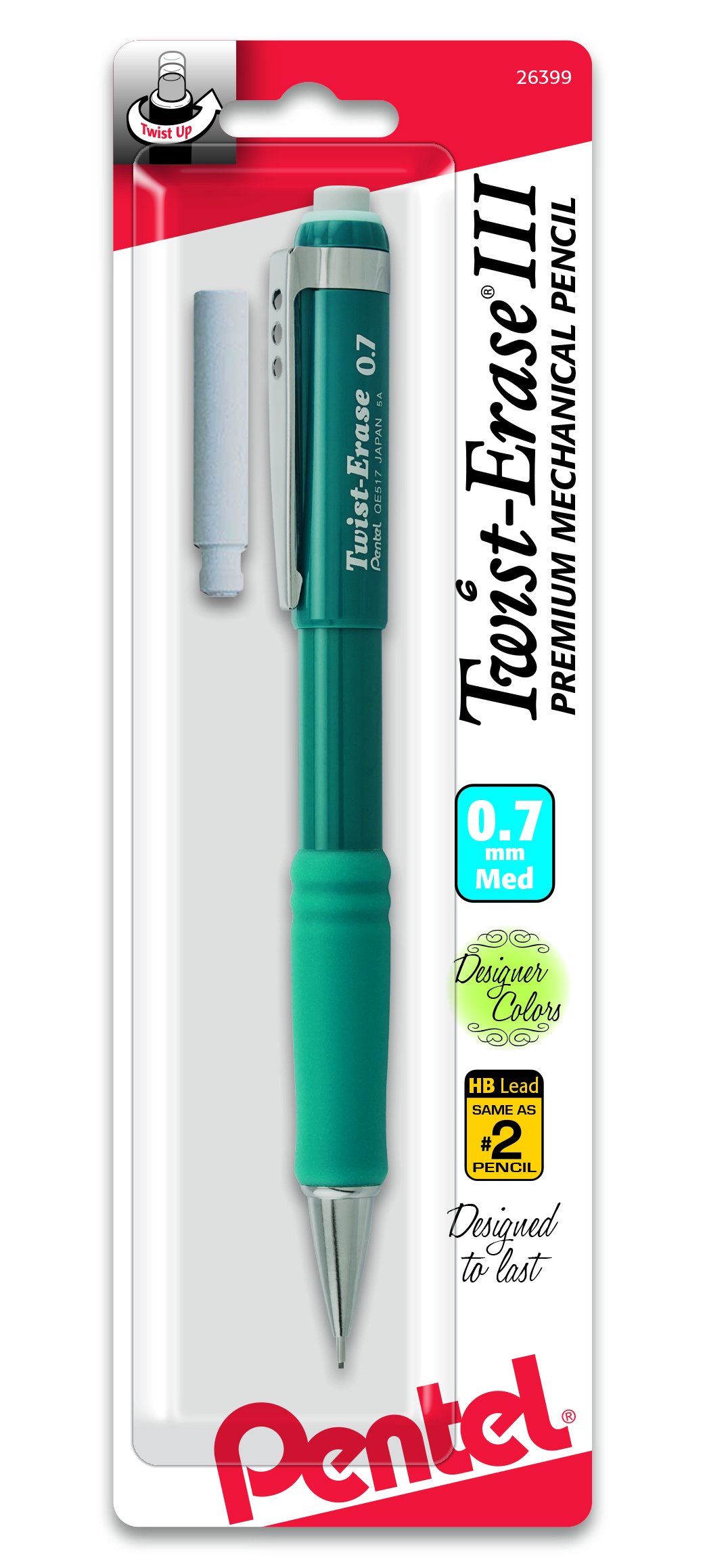 Amazon.co.jp: Pentel (ぺんてる) ツイストイレースIII シャープ